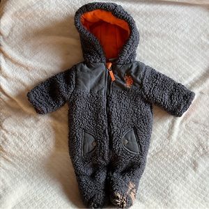 US Polo baby winter suit size 6/9m